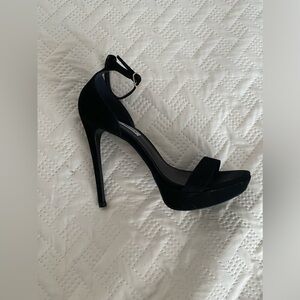 Steve Madden Black Platform Heels Size 7.5